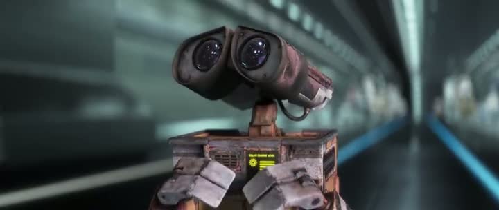 WALL E (2008) BRRip 420p 300MB Dual Audio