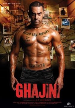 Ghajini (2008) Hindi Movie BRRip 480P 500MB