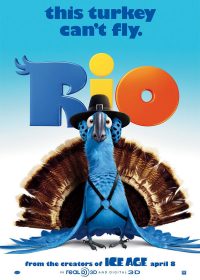 Rio (2011) BRRip 420p 300MB Dual Audio 5