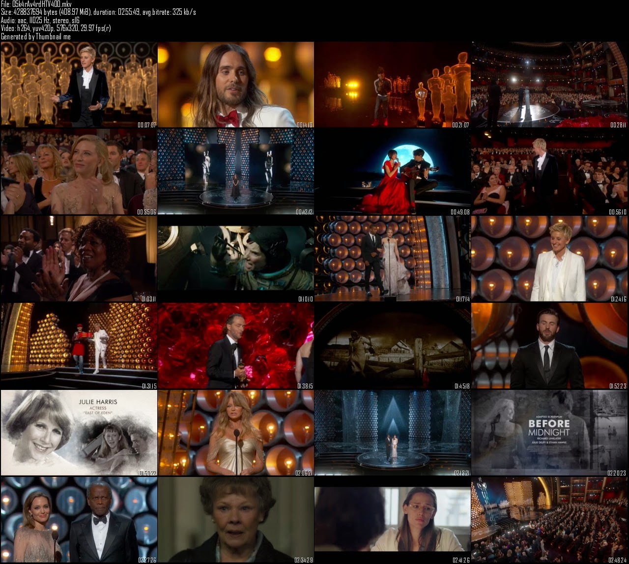 86th Academy Awards The Oscars (2014) 