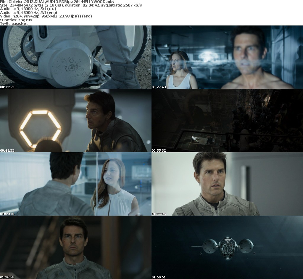 Oblivion (2013) Dual Audio