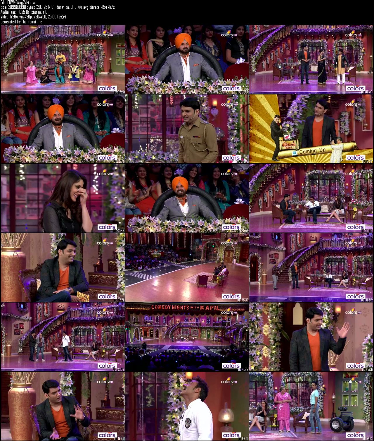 Comedy Nights With Kapil 3rd August (2014)