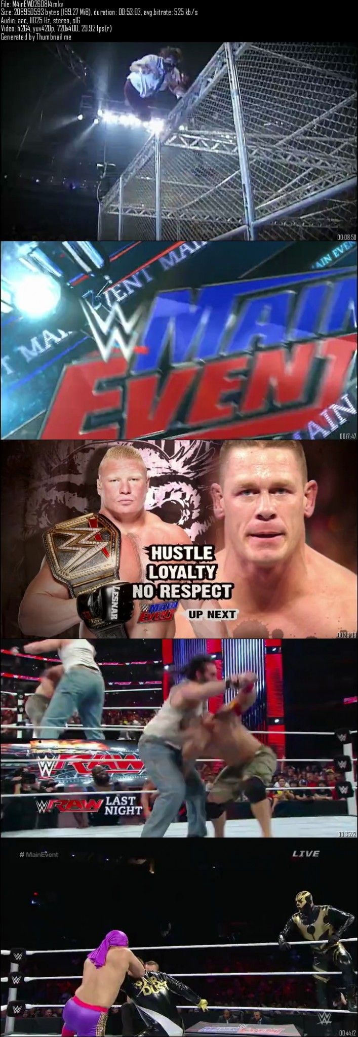 WWE Main Event 26th August (2014)