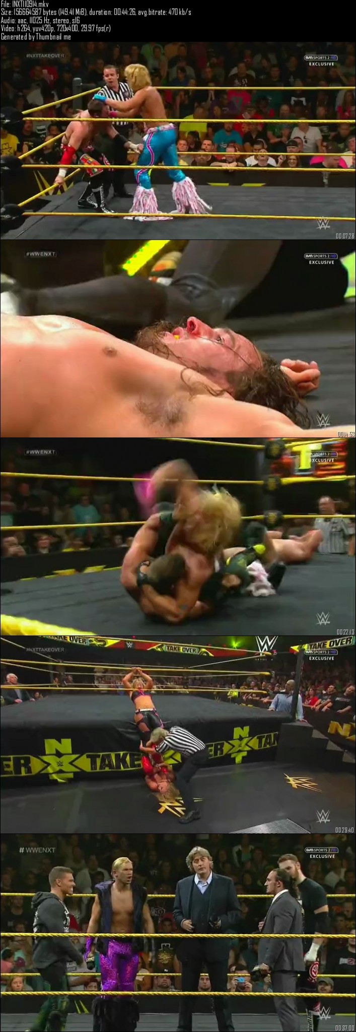 WWE NXT 11th september (2014) 