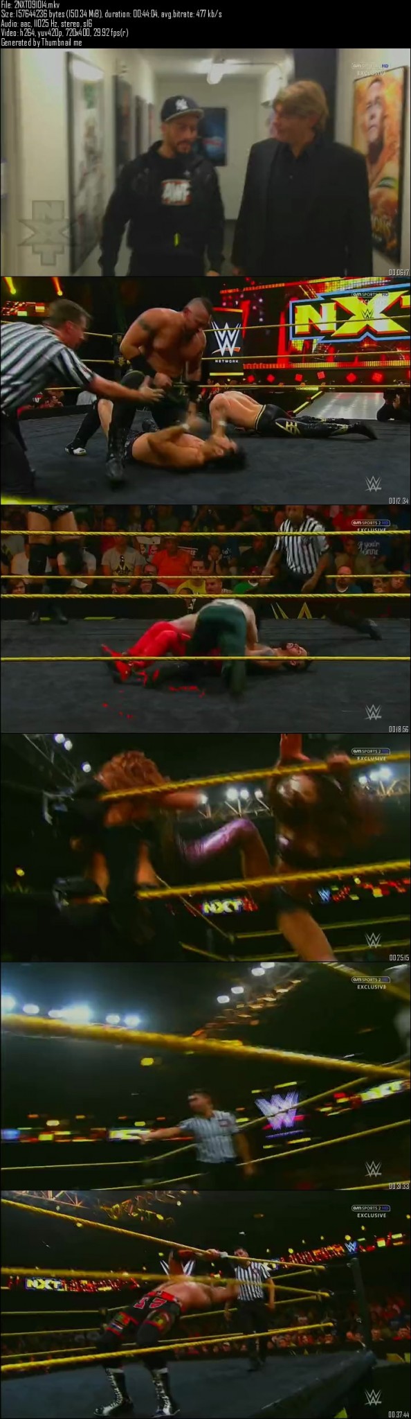 WWE NXT 9th October (2014)