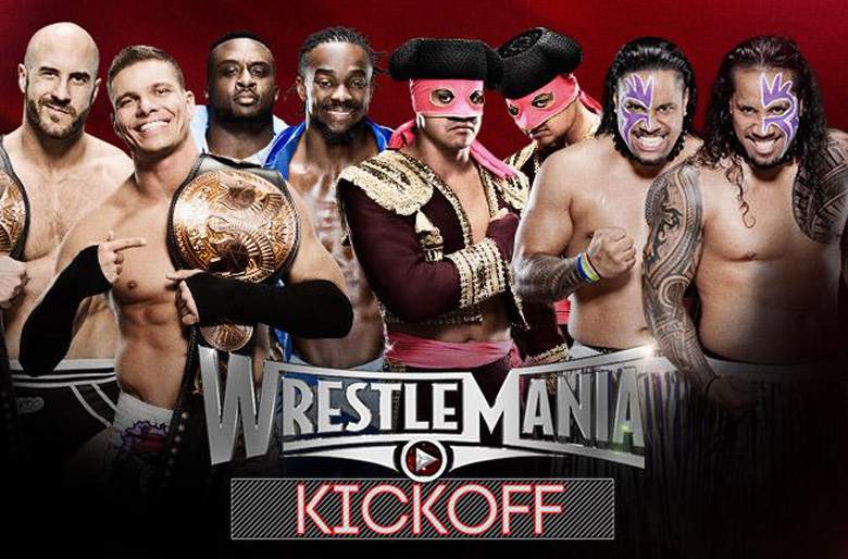 WWE Wrestlemania XXXI Kickoff Show 29th March (2015)