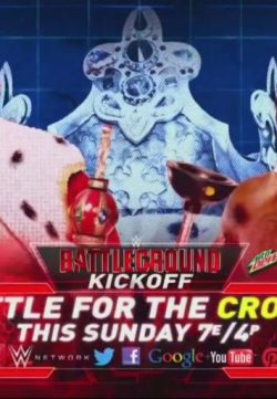 WWE Battleground Kickoff (2015) PPV WEBRip 200MB