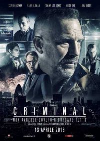 CRIMINAL (2016) Hindi Dubbed DVDScr 720p