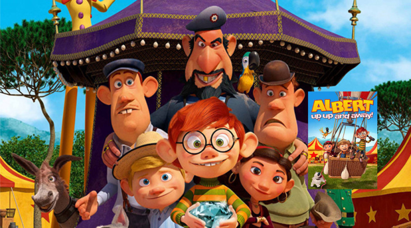 Albert Up Up and Away 2016 English HDRip 720P