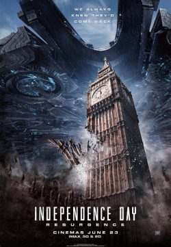 Independence Day Resurgence 2016 English 480p HDRip 550MB