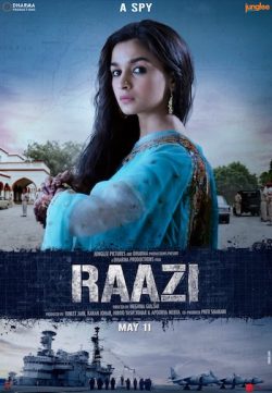 Raazi 2018 Hindi 480p WEB-DL 300MB