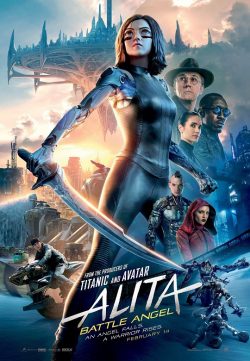 Alita: Battle Angel (2019) New Dual Audio Hindi 450MB DVDScr 480p x264