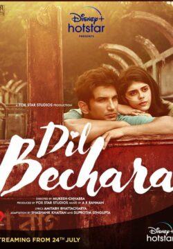 Dil Bechara 2020 Hindi Movie 720p HDRip 900MB